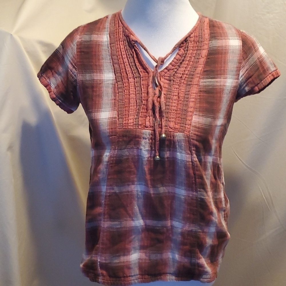 PrAna Cotton Top SZ SM